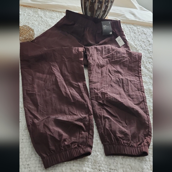 BROWN HIGH RISE JOGGERS - Picture 2 of 8